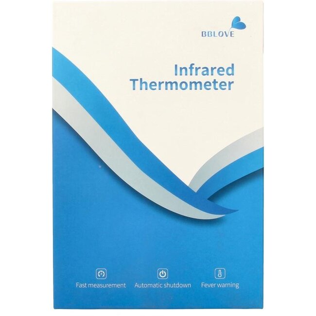 Termómetro infrarrojo 1 unidad