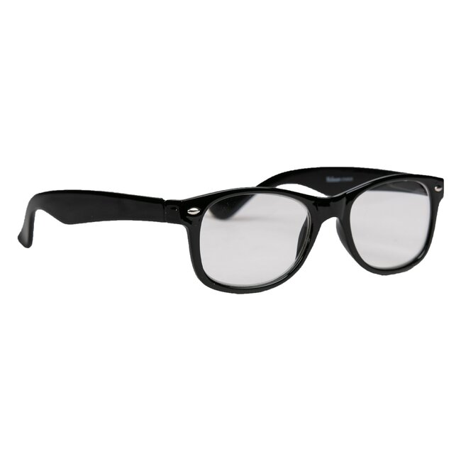 Okulary do czytania Wayfarer, czarne błyszczące +2.00, 1 sztuka