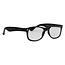 Leesbril wayfarer glans zwart +2.00 1 Stuks