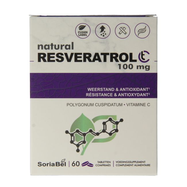 Resvératrol CT 100mg 60 Comprimés