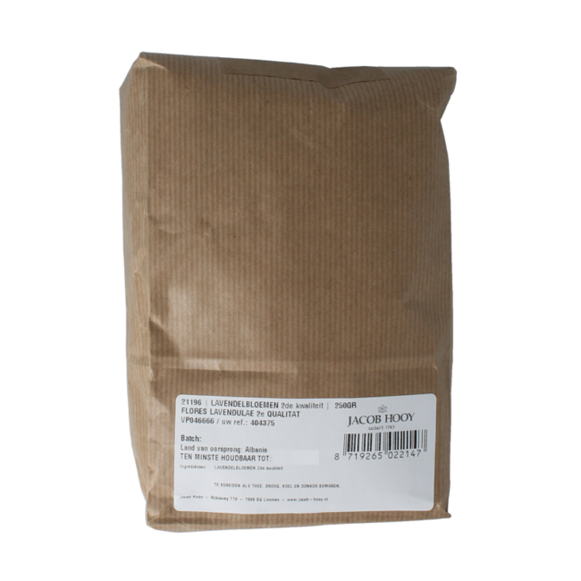 Fleurs de lavande 2ème qualité 250 Grammes
