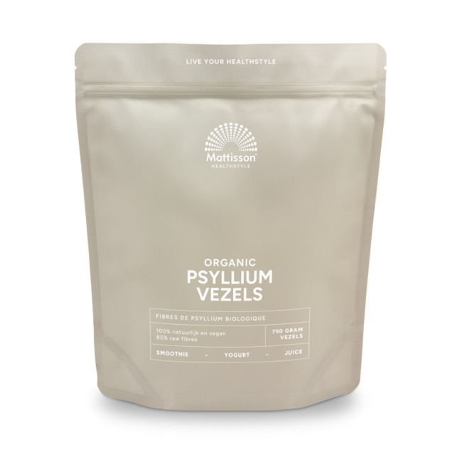 Fibra de psyllium ecológica 750 g