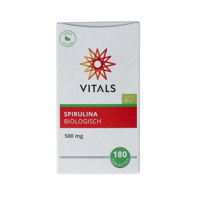 Spirulina Biologica 500mg 180 Compresse