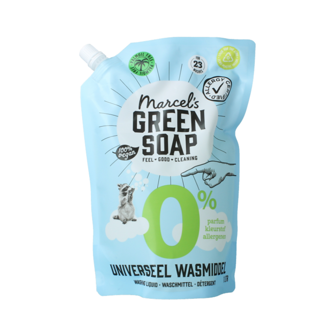 Wasmiddel universeel 0% navul 1 Liter