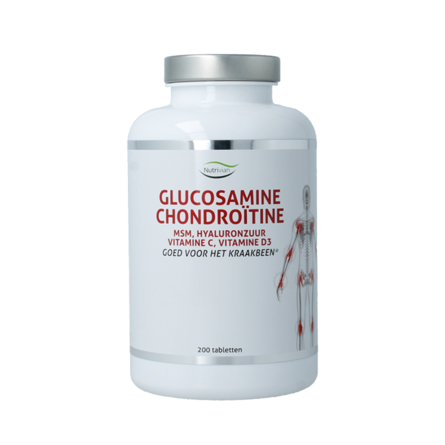 Glucosamine Chondroïtine 200 Comprimés