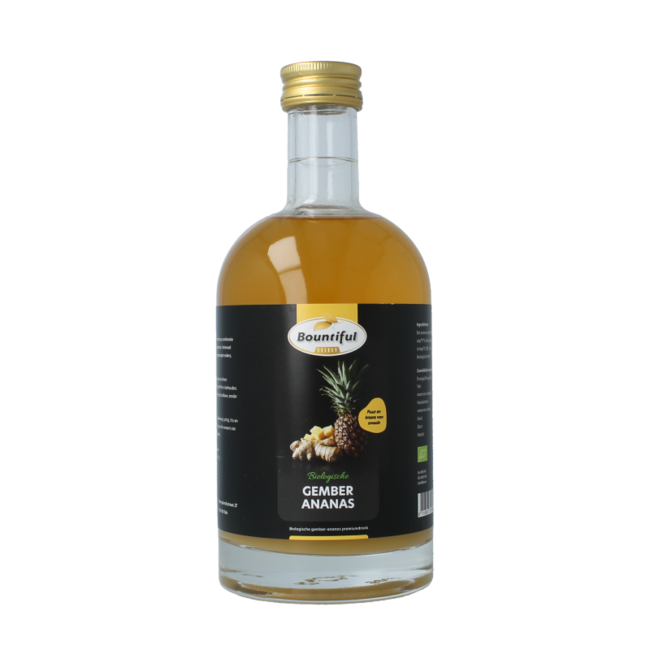 Zumo de jengibre y piña ecológico 500 ml