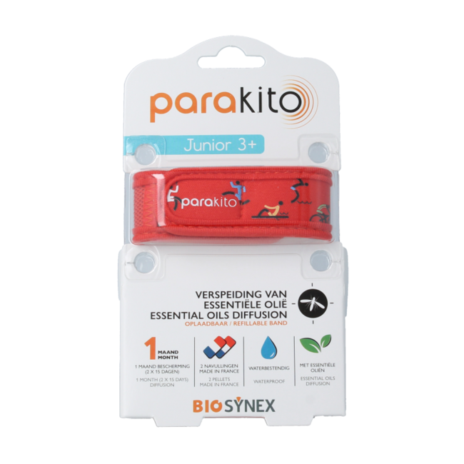 Bracelet anti-moustiques junior sport 1 unité