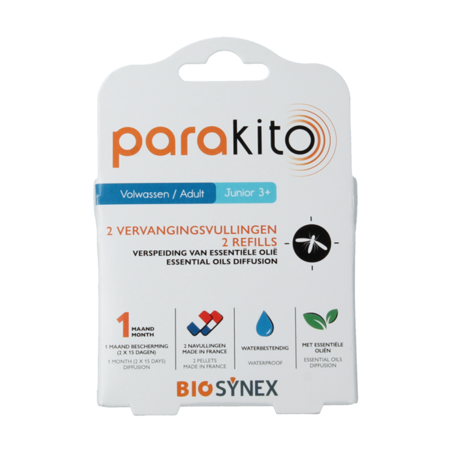 Recambios para pulsera antimosquitos 2 unidades