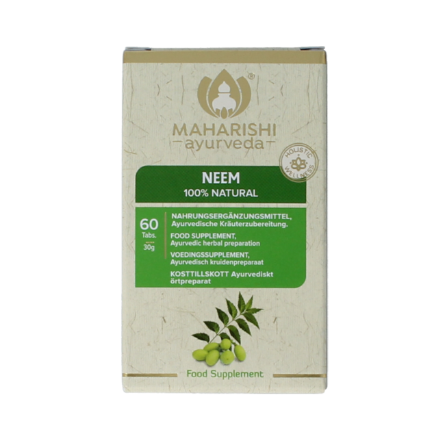 Neem Ayurvedic Single Herb Natural 60 Tablets
