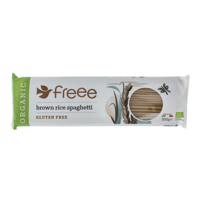 Organic gluten-free brown rice spaghetti 500g