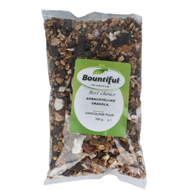 Granola artesanal de chocolate negro 350 g