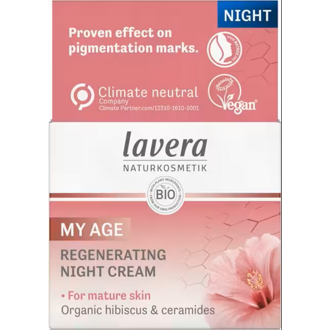 Crema de Noche Regeneración My Age Bio 50 Mililitros (Envase en Alemán)