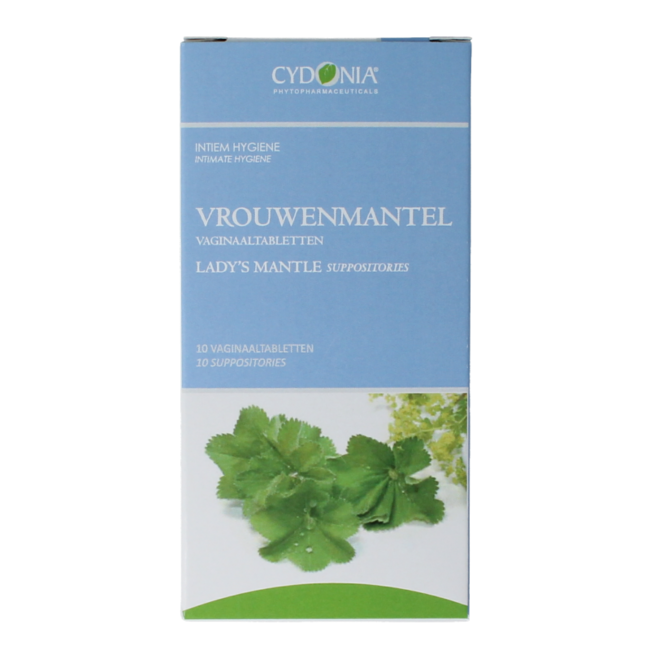 Comprimidos Vaginales de Manto de Dama (Alchemilla) 10 Óvulos