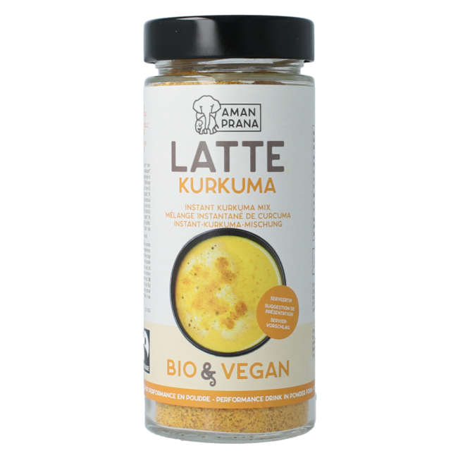 Latte au curcuma bio 170 g