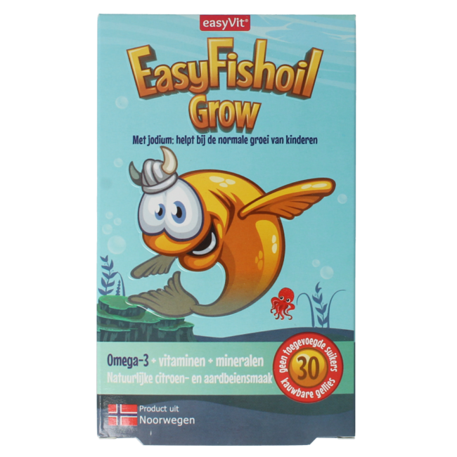 Easyfishoil grow 30 żelków
