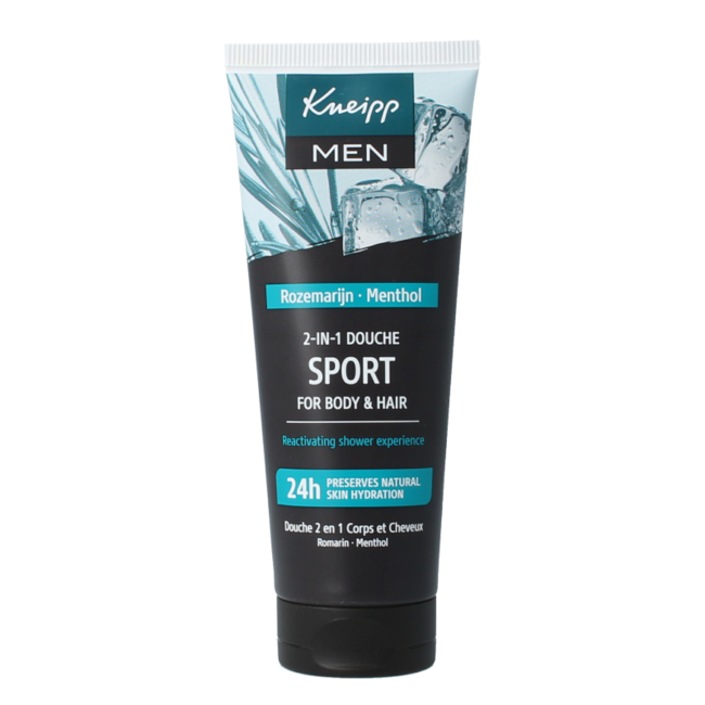 Douche homme 2 en 1 sport mini 75 ml