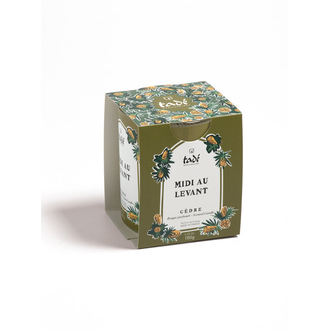 Vela aromática de cedro 180 g