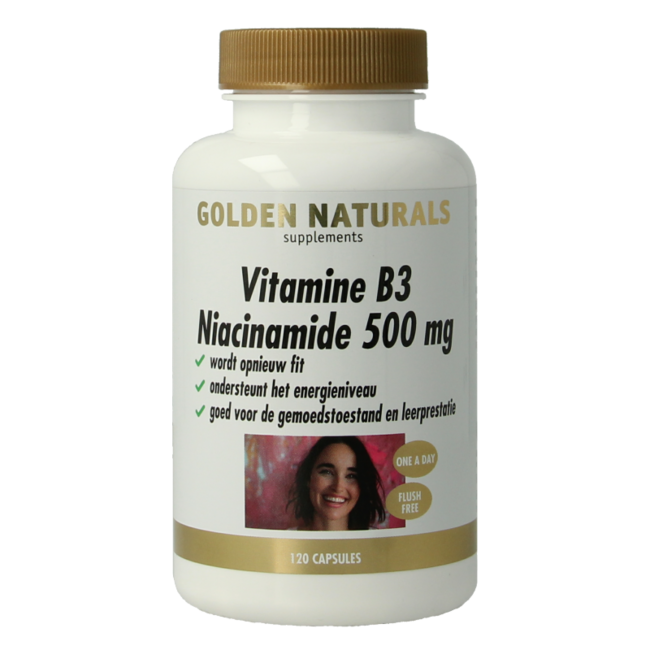 Vitamine B3 niacinamide 120 Vegetarische capsules