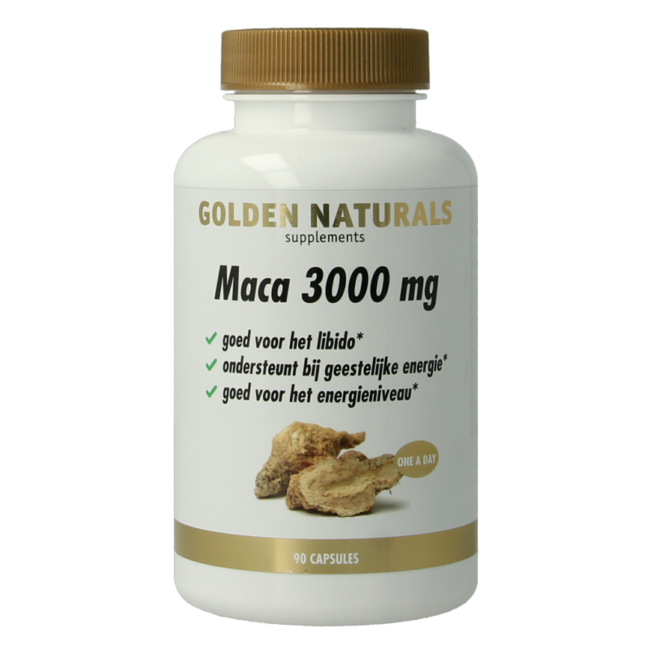 Maca 3000 mg 90 cápsulas vegetales