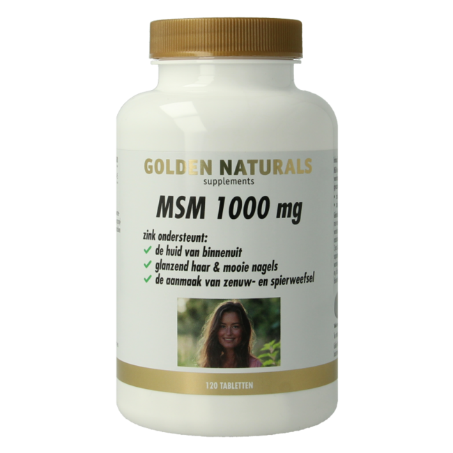 MSM (zinc y bioperina) 120 tabletas