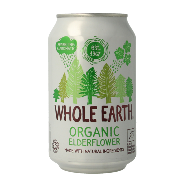 Boisson pétillante à la fleur de sureau bio 330 ml
