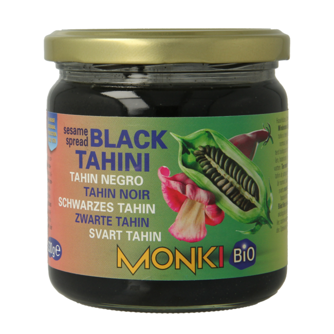 Czarna tahini bio 330 gramów
