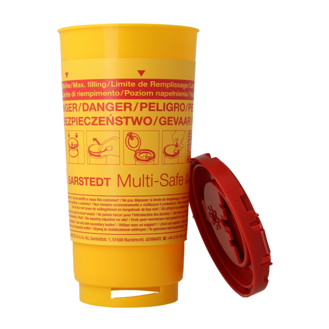 Sharps Container 500ml 1 Piece