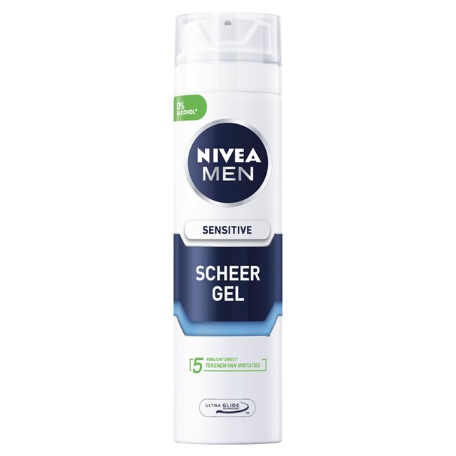 Men's sensitive shaving gel 200ml