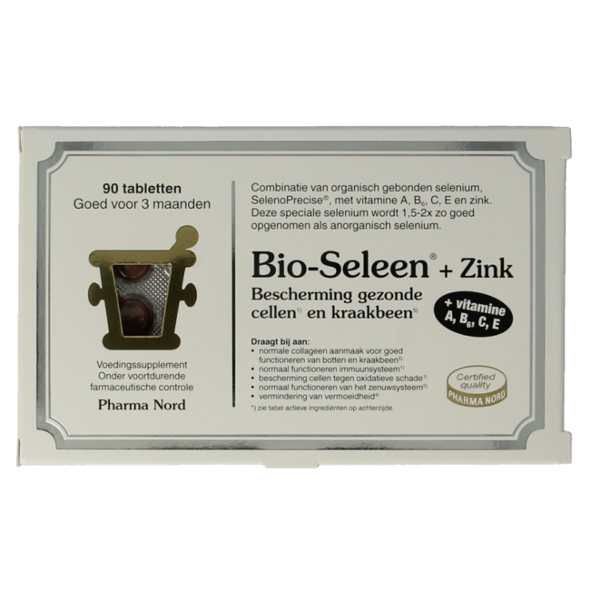 Bio seleen & zink 90 Tabletten
