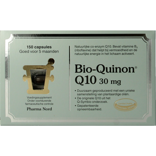 Bio quinon Q10 30mg 150 Cápsulas