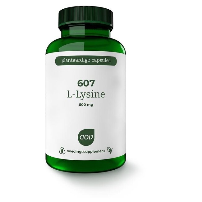607 L-Lisina 90 cápsulas vegetales