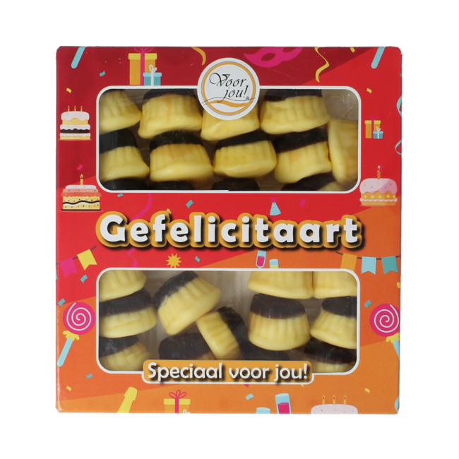 Gefelicitaart 130 Grams