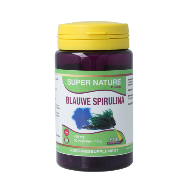 Czysta niebieska spirulina 30 kapsułek wegetariańskich
