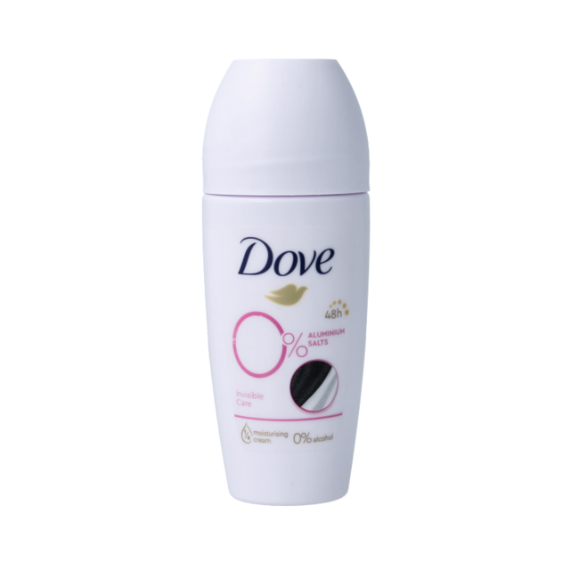 Deodorant Roller Invisible Care 0% 50 Milliliter