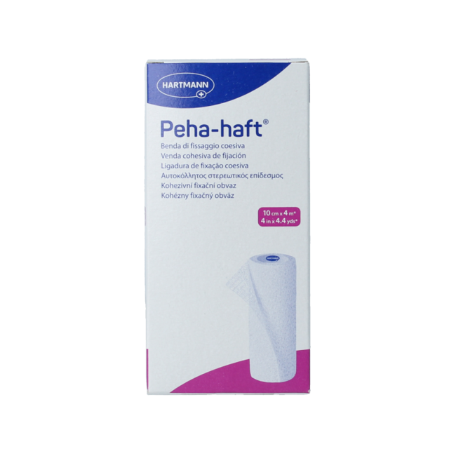 Peha-haft elastisch windsel 4m x 10cm 1 Stuks