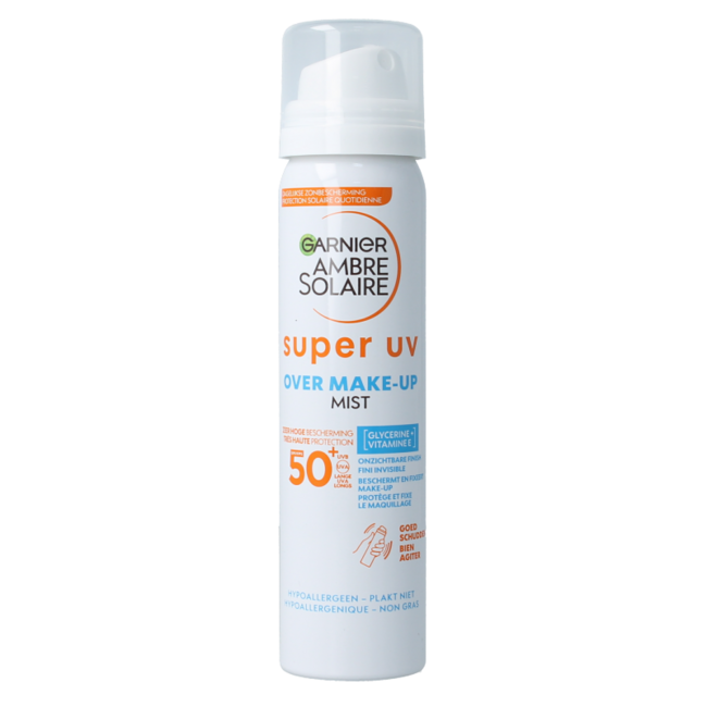 Brume protectrice SPF50+ sur maquillage 75 ml