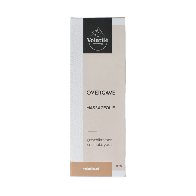 Huile de massage Abandon flacon en verre avec pompe 100 ml
