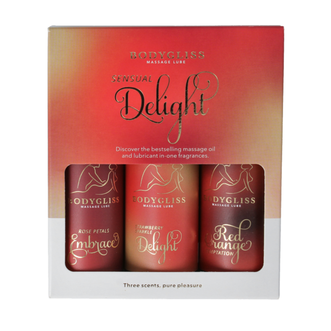 Pack de trois édition voyage Sensual Delight 150 ml