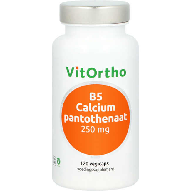 Vitamine B5 pantothénate de calcium 250 mg 120 gélules végétales