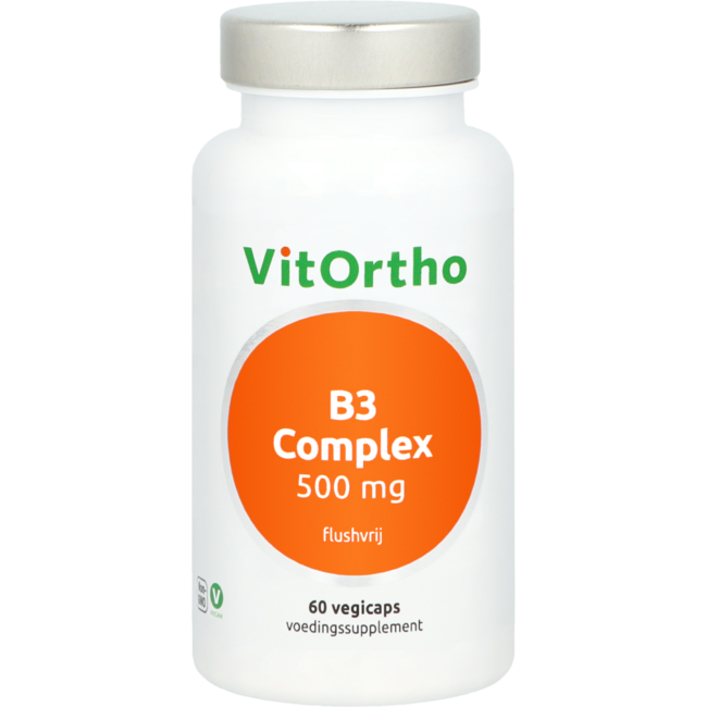 Complesso B3 500mg senza effetto 'flush' 60 Capsule Vegetali