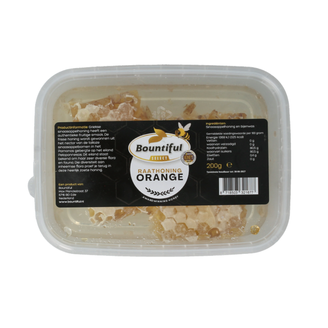 Rayon de miel à l'orange de Grèce 200 g