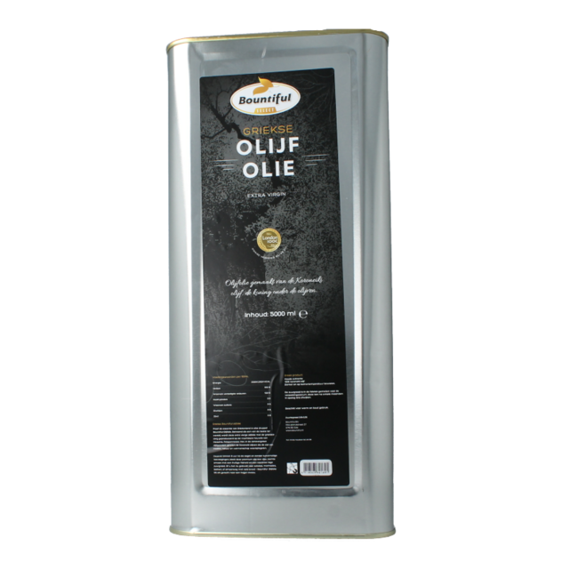 Olio d'Oliva Greco Selezionato Latta 5 Litri