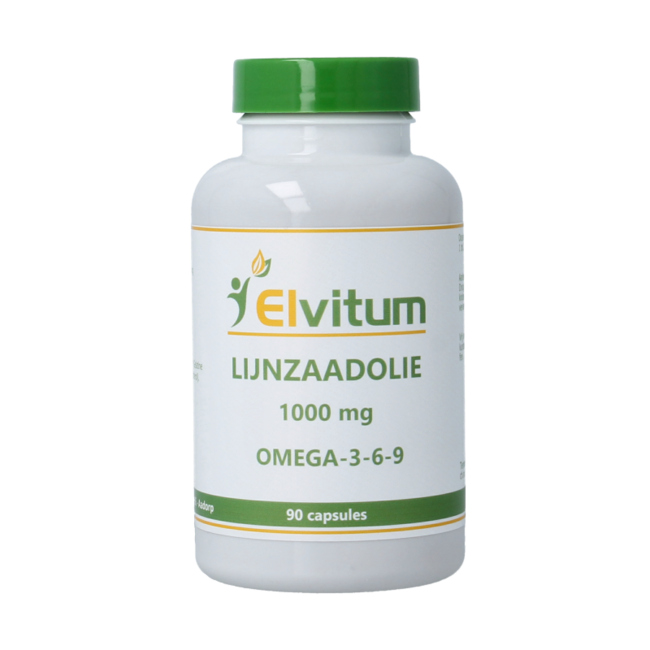 Lijnzaadolie omega 3-6-9 90 Capsules