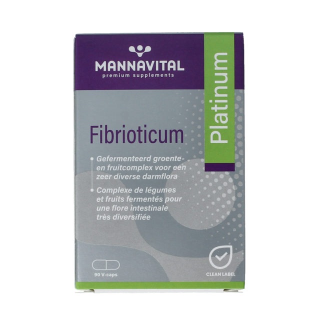 Fibrioticum platinum 90 kapsułek wegetariańskich
