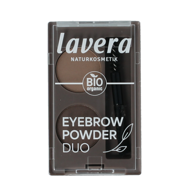 Duo de poudre à sourcils bio 1 pièce