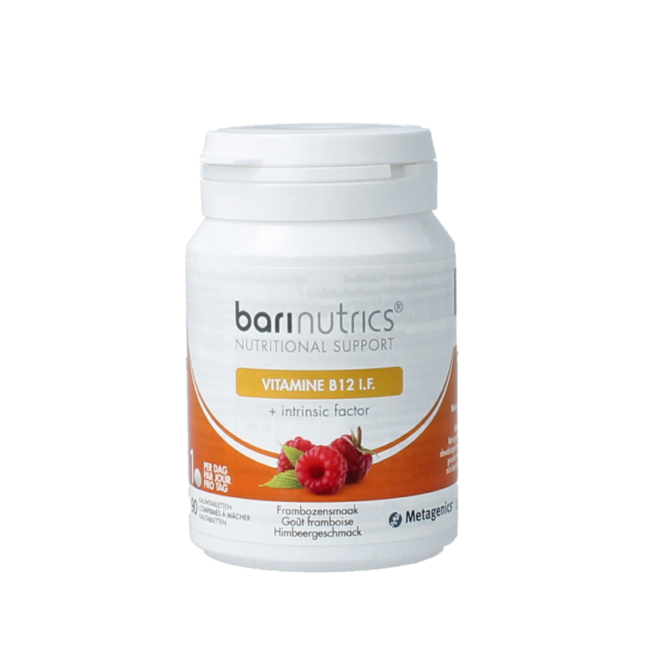 Vitamin B12 I.F. Himbeere 90 Kautabletten