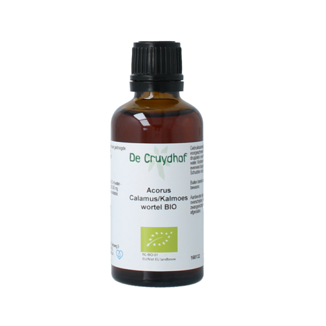Acorus calamus/kalmoeswortel tinctuur bio 50 Milliliter
