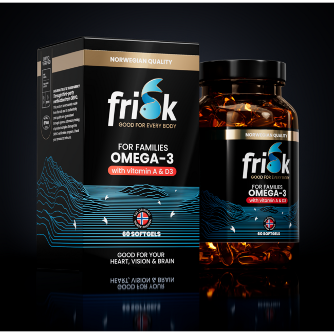 Omega 3 for Families 60 Softgels