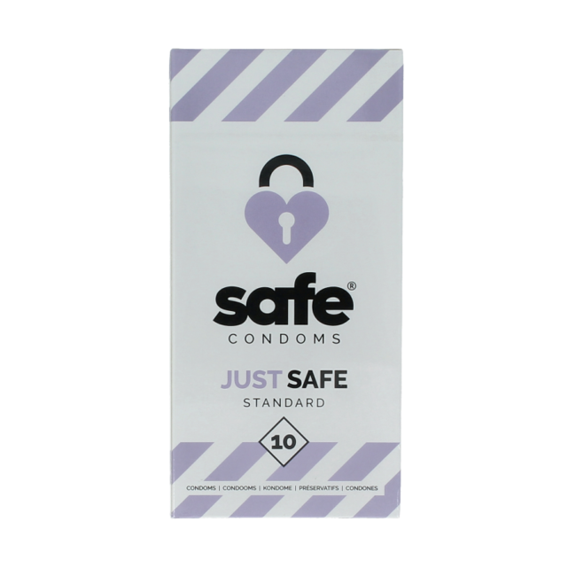 Silicone lubricant condoms 10 pack