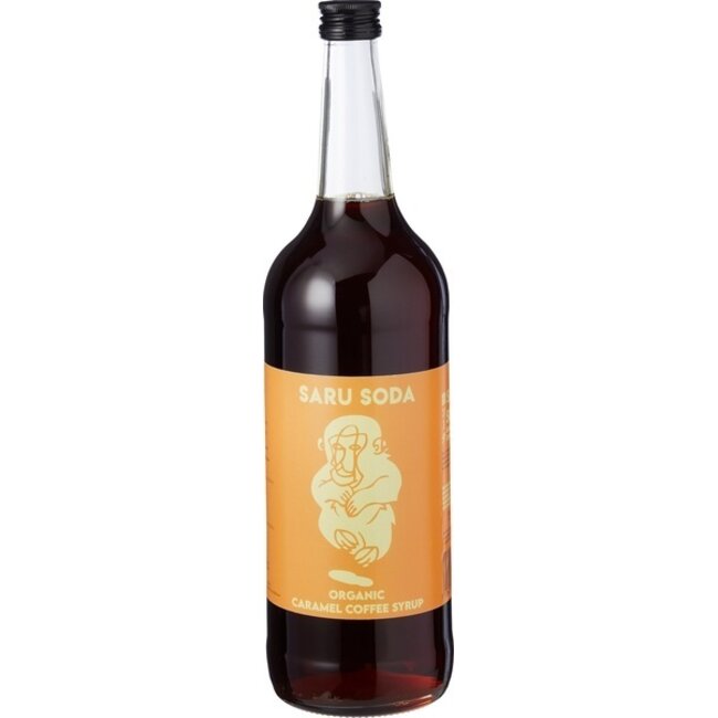 Organic Caramel Coffee Syrup 1 Litre